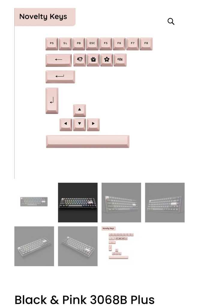 Akko 3068B 65% RGB Hot-Swappable Mechanical Gaming Keyboard - Wired/Wireless w/ PBT Double-Shot