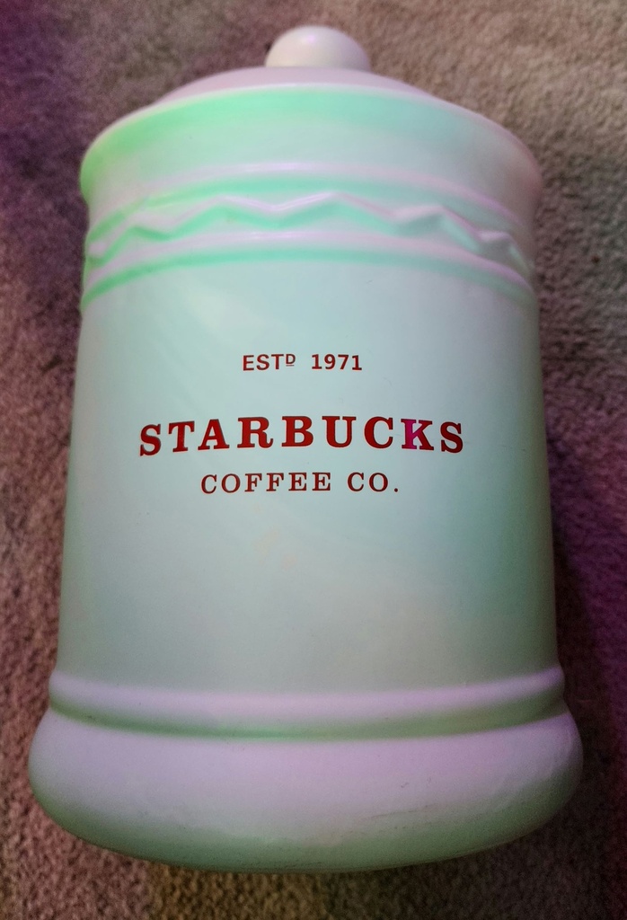 Starbucks Coffee Porcelain Cannister