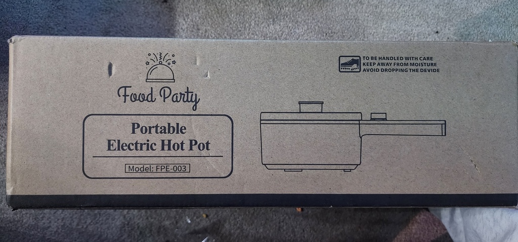 Food Party - Portable Electric Hot Pot