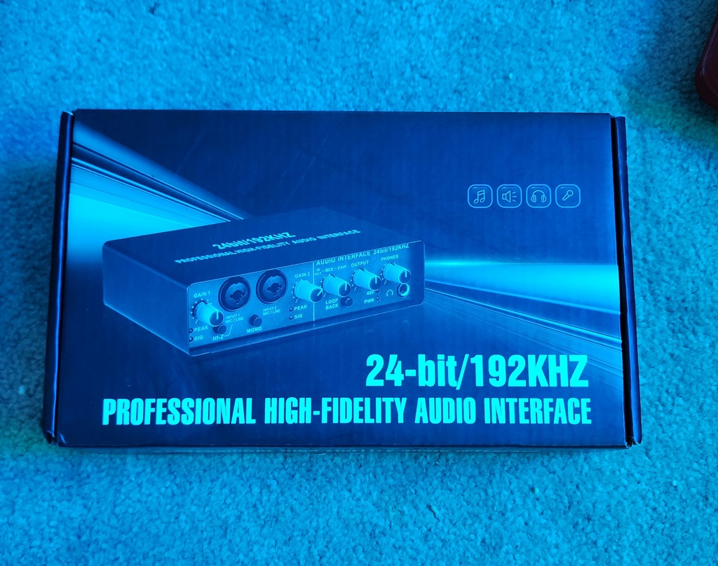 Professional High-Fidelity Audio Interface - 24-Bit/192KHz