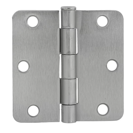 Residential Door Hinges - Satin Nickel