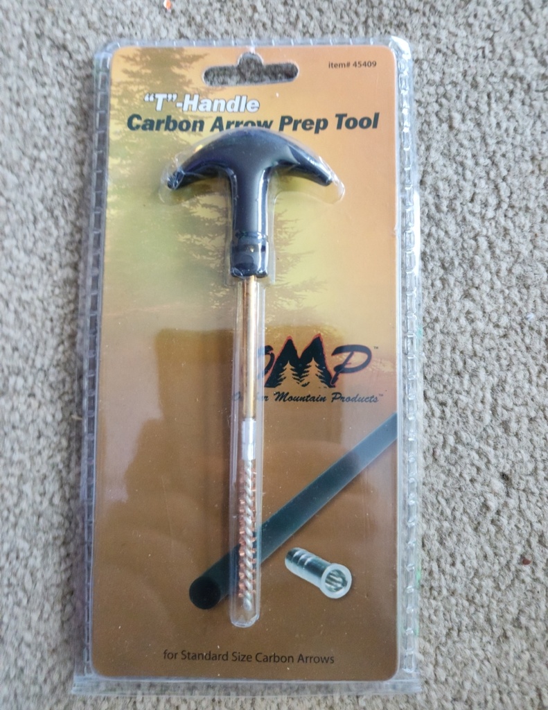 Carbon Arrow Prep Tool - "T" Handle