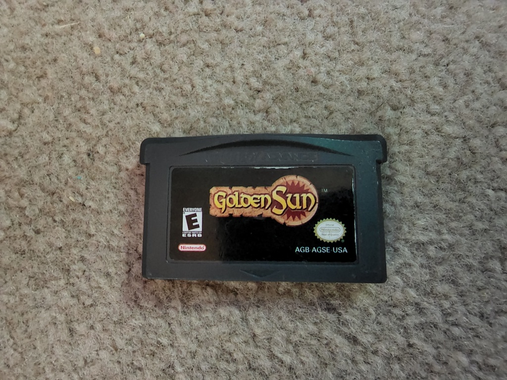 Golden Sun - GameBoy Advanced - Loose