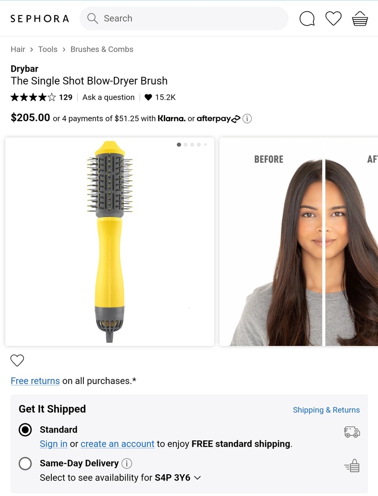 Drybar - The Single Shot Blow-Dryer Brush