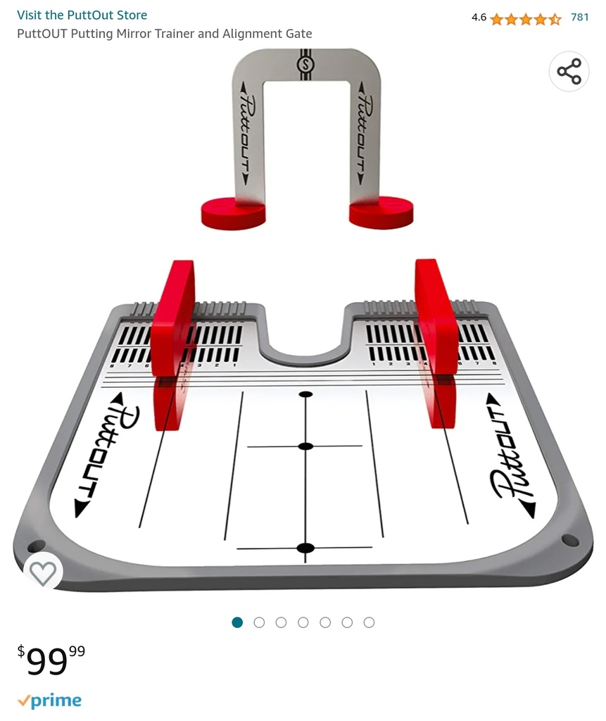 PuttOUT - Putting Mirror Trainer & Alignment Gate