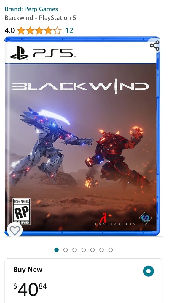 Blackwind - Playstation 5