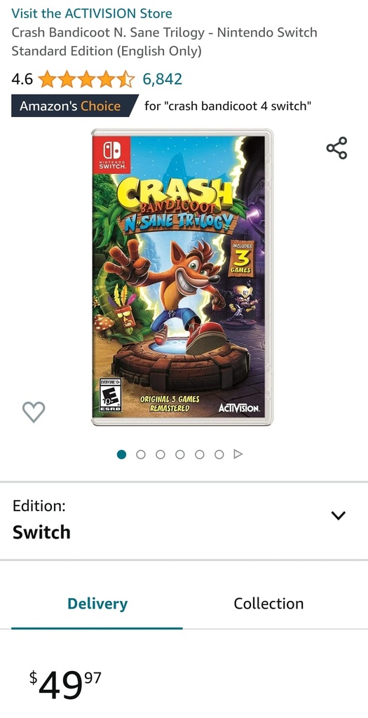 Crash Bandicoot 4 - It's About Time - Nintendo Switch