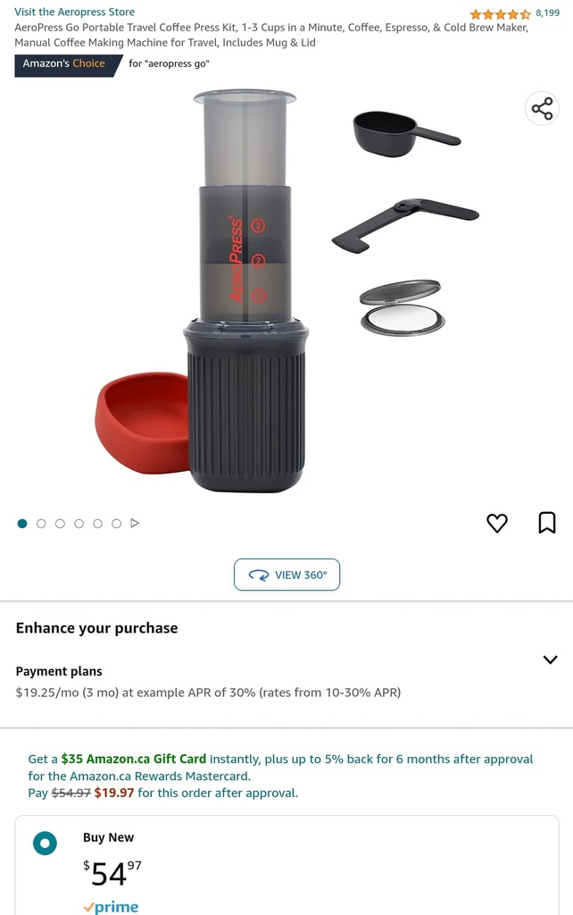 AeroPress Go - Portable Coffee Press Kit