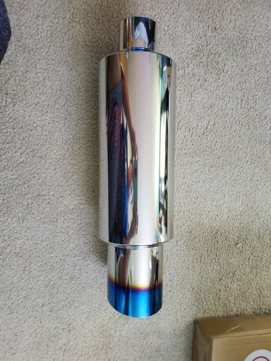 EvilEnergy - Stainless Steel Burnt Tip Muffler