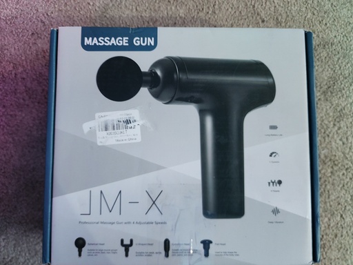 JM-X Massage Gun with Attachements