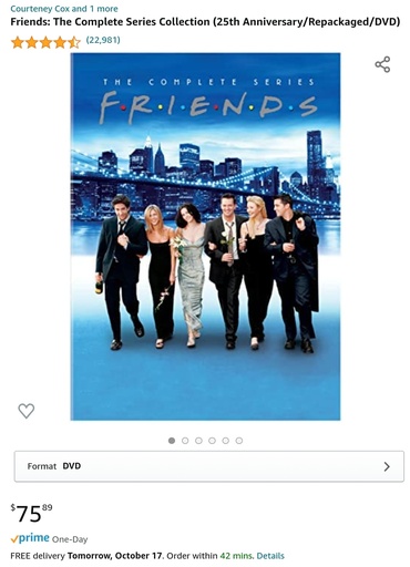 Friends: The Complete Series - 25TH Anniversary/Repackaged - DVD