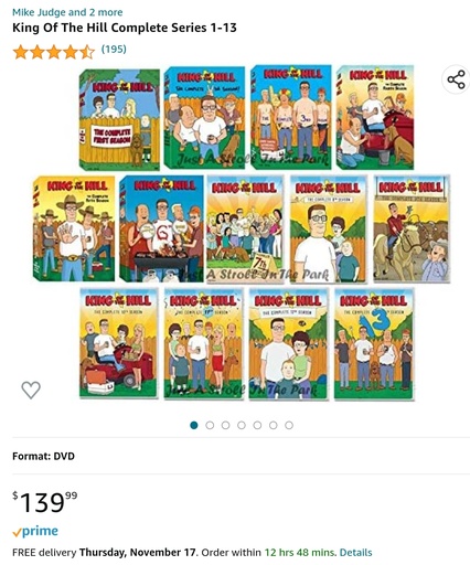 King of the Hill Complete Series 1-13 - DVD