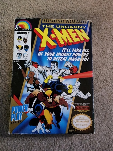 The Uncanny X-Men - Nintendo - Complete In Box