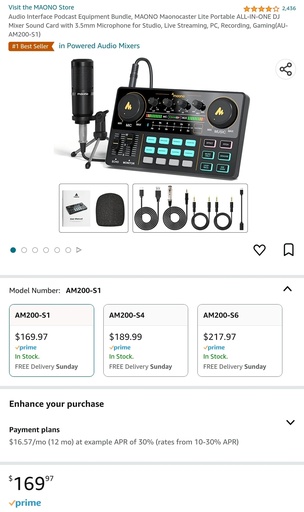 Maonocaster Lite Portable ALL-IN-ONE Interface