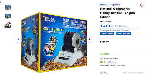 National Geographic - Hobby Tumbler Kit - English Edition