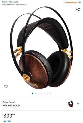 MEZE Audio - 99 Classic (Walnut Gold)