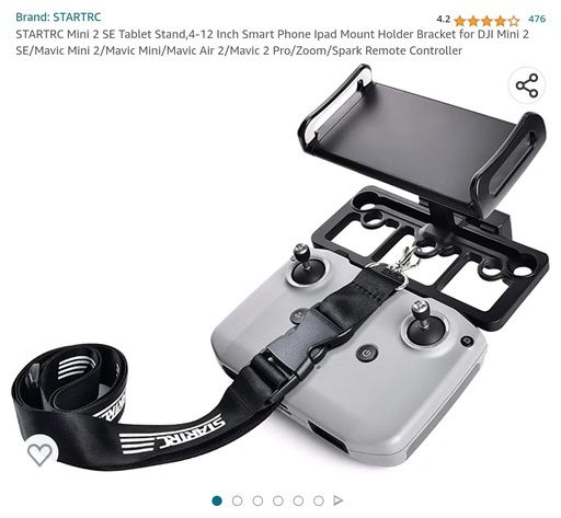 StartRC - iPad/Tablet Mount Holder Bracket for DJI Controllers